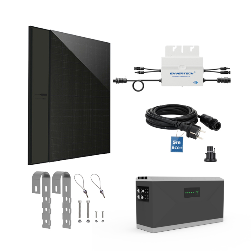 Kit solar varanda 1600W com bateria de 3kwh