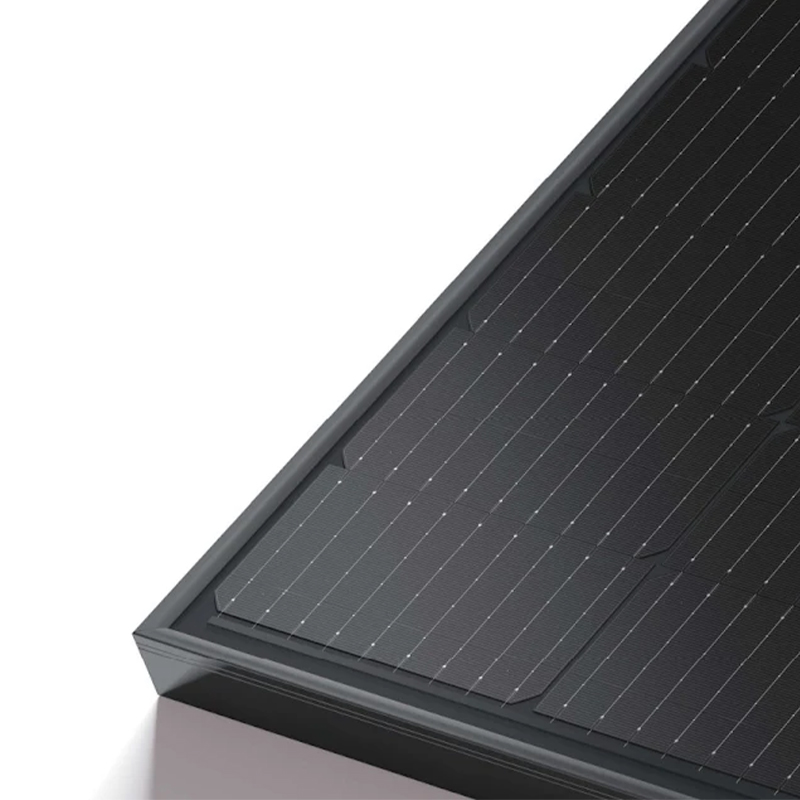 Painel solar de vidro bifacial totalmente preto JASolar 435W JAM54D41