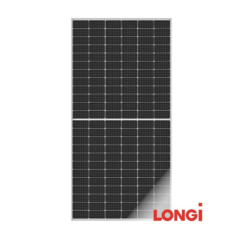 Painel solar com moldura prateada LONGi-LR5-72HTH-565W